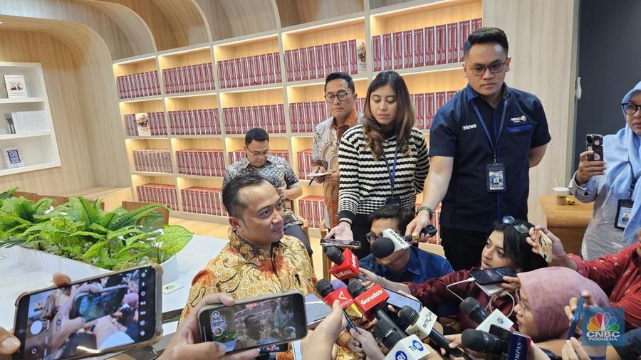 Mensesneg Prasetyo Hadi. (CNBC Indonesia/Emir Yanwardhana)