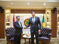 Ketemu Menlu Belarusia, Mentan Amran Tawari CPO-Kakao
