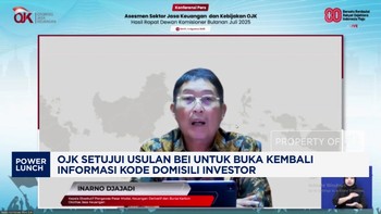 Video: OJK Setujui Usulan BEI Buka Informasi Kode Domisili Investor