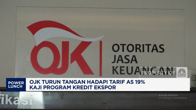 Video: OJK Turun Tangan Hadapi Tarif 19%, Kaji Program Kredit Ekspor
