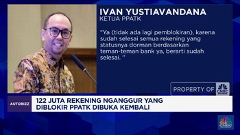Video: Pengumuman! PPATK Buka 122 Juta Rekening Dormant