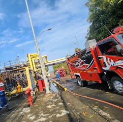 Pertamina EP Investigasi Kebakaran Stasiun Pengumpul Migas di Subang