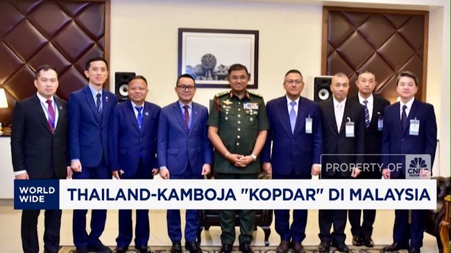 Video: Masih Tegang! Thailand-Kamboja "Kopdar" di Malaysia