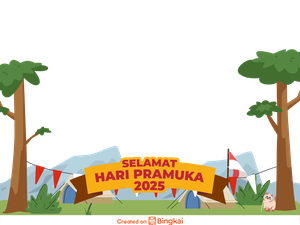 Rayakan Hari Pramuka dengan 10 Twibbon Gratis yang Keren