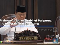 Arahan Prabowo di Sidang Kabinet Paripurna, dari Perang Hingga Trump