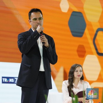 Semua Mata Tertuju ke Raffi Ahmad di LPS Financial Festival 2025
