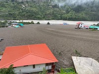 Banjir Bandang dan Longsor Hantam India, 14 Orang Hilang-Rumah Hancur