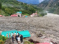 Banjir dan Longsor Terjang Himalaya, 4 Tewas dan Puluhan Hilang