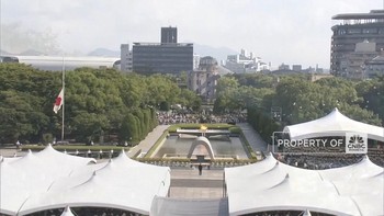 Detik-detik Peringatan 80 Tahun Tragedi Bom Atom Hiroshima Jepang
