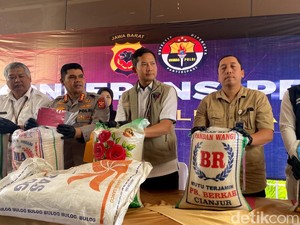 Polisi Temukan Beras Bulog Dijual dengan Harga Premium Beredar di Bogor