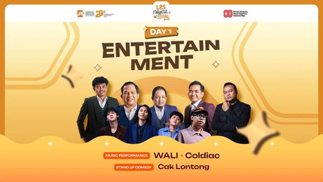 Live Now! Coldiac dan Wali Guncang LPS Financial Festival