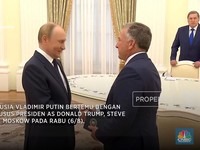 Momen Putin dan Utusan Trump Kopdar di Kremlin