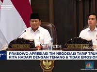 Video: Prabowo Apresiasi Tim Tarif Trump