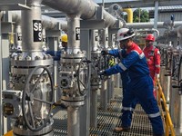 Sempat Terbakar, Suplai Gas Stasiun Pengumpul Subang Kembali Mengalir