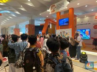 Puluhan Mahasiswa Antre Jajal Games Keuangan di LPS Financial Festival
