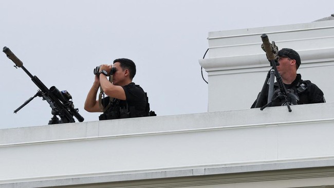 Dor! Paspampres Tembak Pria Bersenjata, Gedung Putih Lockdown