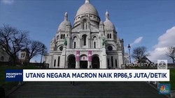 Video: Utang Negara Macron Naik Rp86,5 Juta/Detik