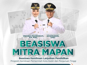 Beasiswa Mitra MAPAN Dibuka, Walkot Kediri: Pendidikan Kunci Generasi Unggul