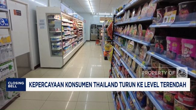 Video: Tingkat Kepercayaan Konsumen Thailand Turun ke Level Terendah