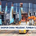 Video: Ekspor China 'Meledak', Tumbuh 7,2% (yoy)