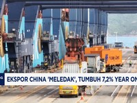 Video: Ekspor China 'Meledak', Tumbuh 7,2% (yoy)