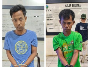 2 Pengedar Narkoba di Muba Diringkus, Polisi Sita Belasan Paket Sabu