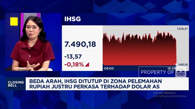 Video: IHSG Merosot ke 7.400-an Saat Rupiah Menguat, Pertanda Apa?
