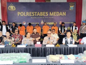 Polrestabes Medan Ungkap Sabu 29,9 Kg-20 Ribu Butir Ekstasi, Komitmen Berantas Narkoba