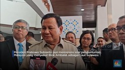 Prabowo Pilih Berdamai soal Malaysia Sebut Ambalat Jadi Laut Sulawesi