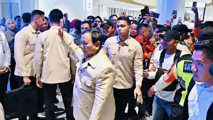 Presiden Prabowo Subianto bertolak menuju Provinsi Jawa Barat dalam rangka kunjungan kerja, Rabu (06/08/2025). (Tangkapan Layar Instagram/Kemensetneg.RI)