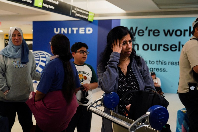 Sejumlah pesawat milik United Airlines batal terbang akibat gangguan sistem menyeluruh. Sejumlah pesawat milik United Airlines batal terbang akibat gangguan sistem menyeluruh, Rabu (6/8). (REUTERS/RYAN MURPHY)