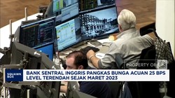 Video: BoE Pangkas Bunga Acuan 25 BPS Level Terendah Sejak Maret 2023