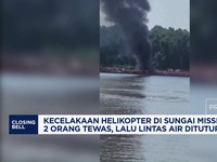 Video: Helikopter Jatuh di Sungai Mississippi, 2 Orang Tewas