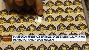 Video: Ekspektasi Pemangkasan Bunga The Fed Meningkat, Harga Emas Naik