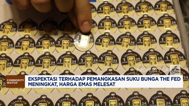 Video: Ekspektasi Pemangkasan Bunga The Fed Meningkat, Harga Emas Naik