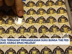 Video: Ekspektasi Pemangkasan Bunga The Fed Meningkat, Harga Emas Naik
