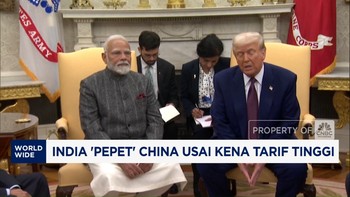 Video: India 'Pepet' China Usai Kena Tarif Tinggi Dari Trump