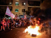 Potret Demo Warga Israel Tolak Rencana Netanyahu Ambil Alih Total Gaza