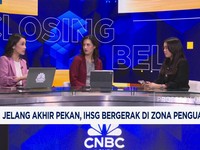 Video: Jelang Akhir Pekan, IHSG Ditutup Menguat di Level 7.533