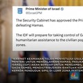 Kabinet Israel Restui Rencana Netanyahu Ambil Alih Jalur Gaza
