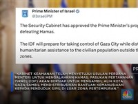 Kabinet Israel Restui Rencana Netanyahu Ambil Alih Jalur Gaza