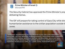 Kabinet Israel Restui Rencana Netanyahu Ambil Alih Jalur Gaza