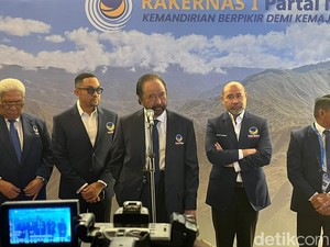 Surya Paloh Minta Fraksi NasDem DPR Panggil KPK Imbas Kasus Bupati Koltim