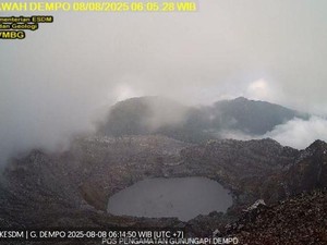 Gunung Dempo Tambah Tinggi dalam Sepekan, Ini Penyebabnya