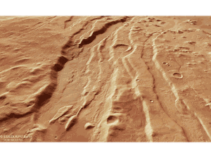 Area Tanah Mars yang Retak Ungkap Masa Lalu Si Planet Merah