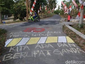 Mural One Piece di Gamping Dihapus, Diganti Kutipan Puisi Wiji Thukul