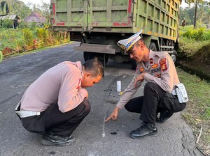 Pelajar di Karangasem Tewas Terlindas Truk