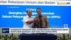 Video: Demi MBG, Kementerian PU-BGN Bangun 1.000 Fasilitas Dapur SPPG