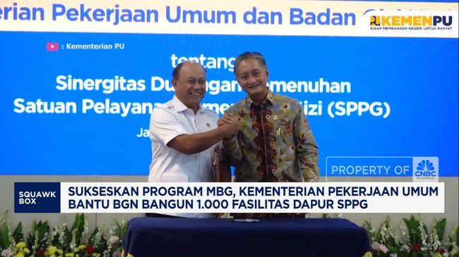 Video: Demi MBG, Kementerian PU-BGN Bangun 1.000 Fasilitas Dapur SPPG