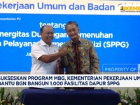 Video: Demi MBG, Kementerian PU-BGN Bangun 1.000 Fasilitas Dapur SPPG